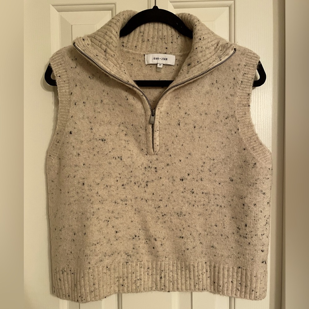 John + Jenn Michael sleeveless sweater vest